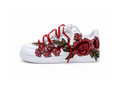 NIKE AIR FORCE 1 WHITE "RED FLOWERS"