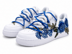 NIKE AIR FORCE 1 WHITE "BLUE FLOWERS"