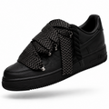 NIKE AIR FORCE 1 BLACK ROPE “LANVIN TOTAL BLACK ”
