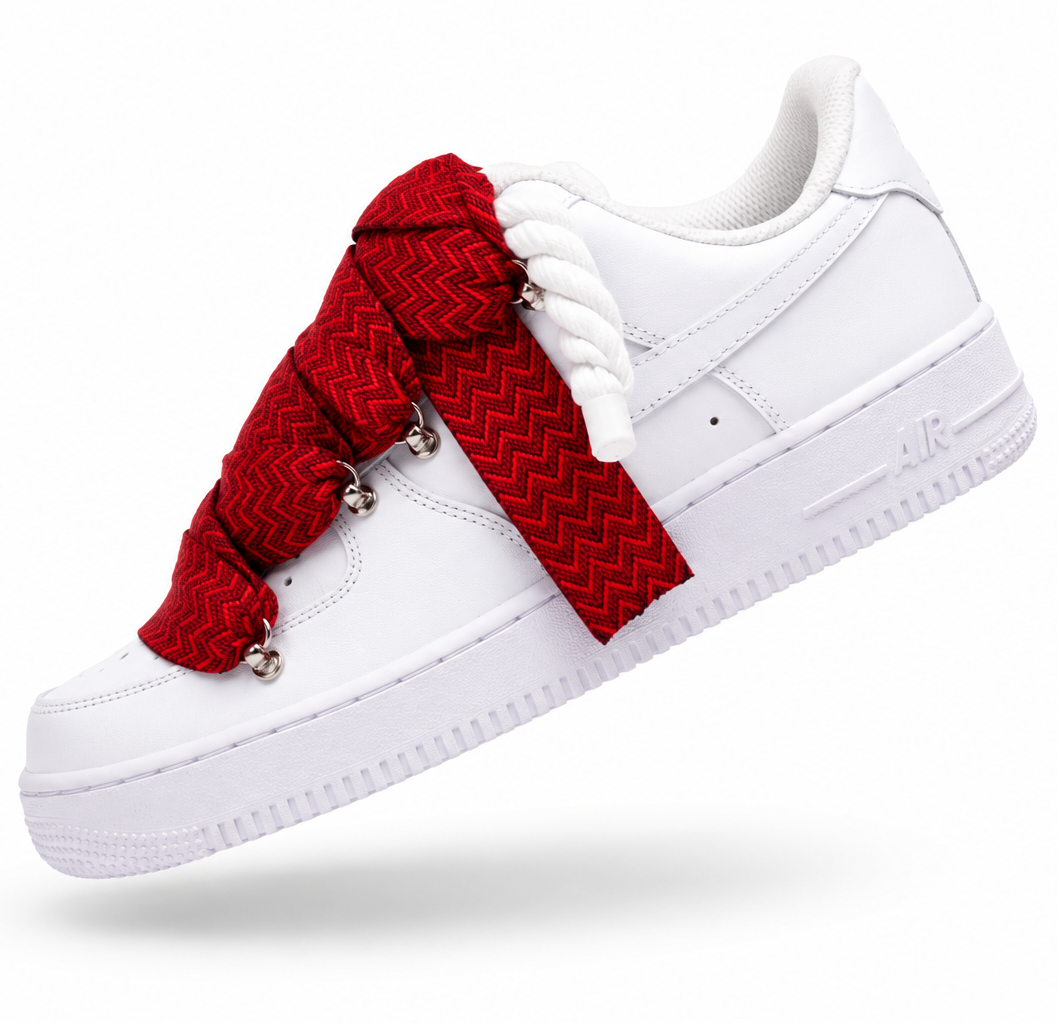 NIKE AIR FORCE 1 ROPE “LANVIN RED"