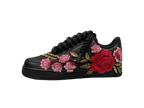 NIKE AIR FORCE 1 BLACK "RED FLOWERS"