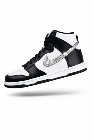 Dunk High Panda Custom ‘Brill Swoosh’