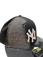 New Era 9FIFTY Custom – Denim & Strass Split