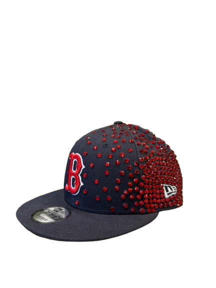 New Era 9FIFTY Custom – Red Strass