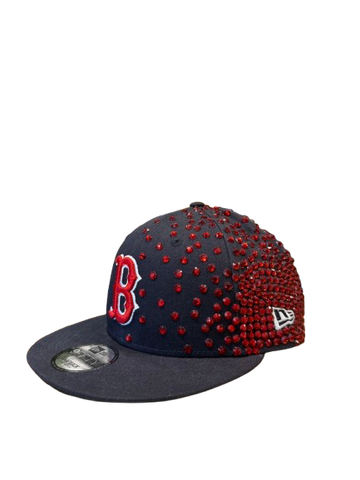 New Era 9FIFTY Custom – Red Strass