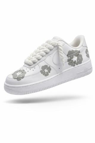 Nike Air Force 1 Custom “Denim Tears White/Grey"