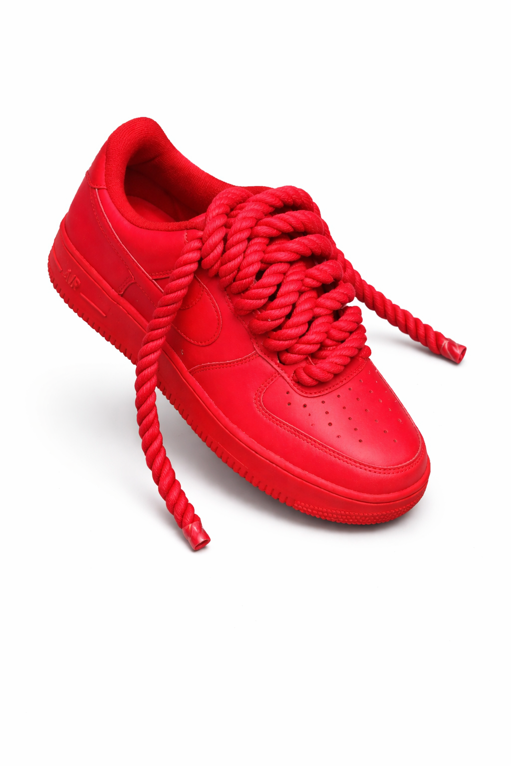 Nike Air Force 1 Custom “Total Red Rope"