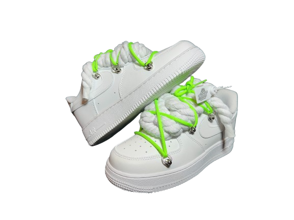 NIKE AIR FORCE 1 “ROPE LACES DOUBLE FLUO”