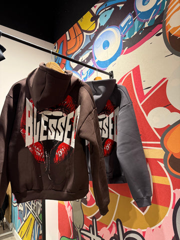 HOODIE “BLESSED LIPS”