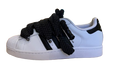 Adidas SuperStar White Black "Lanvin Black Rope Laces"