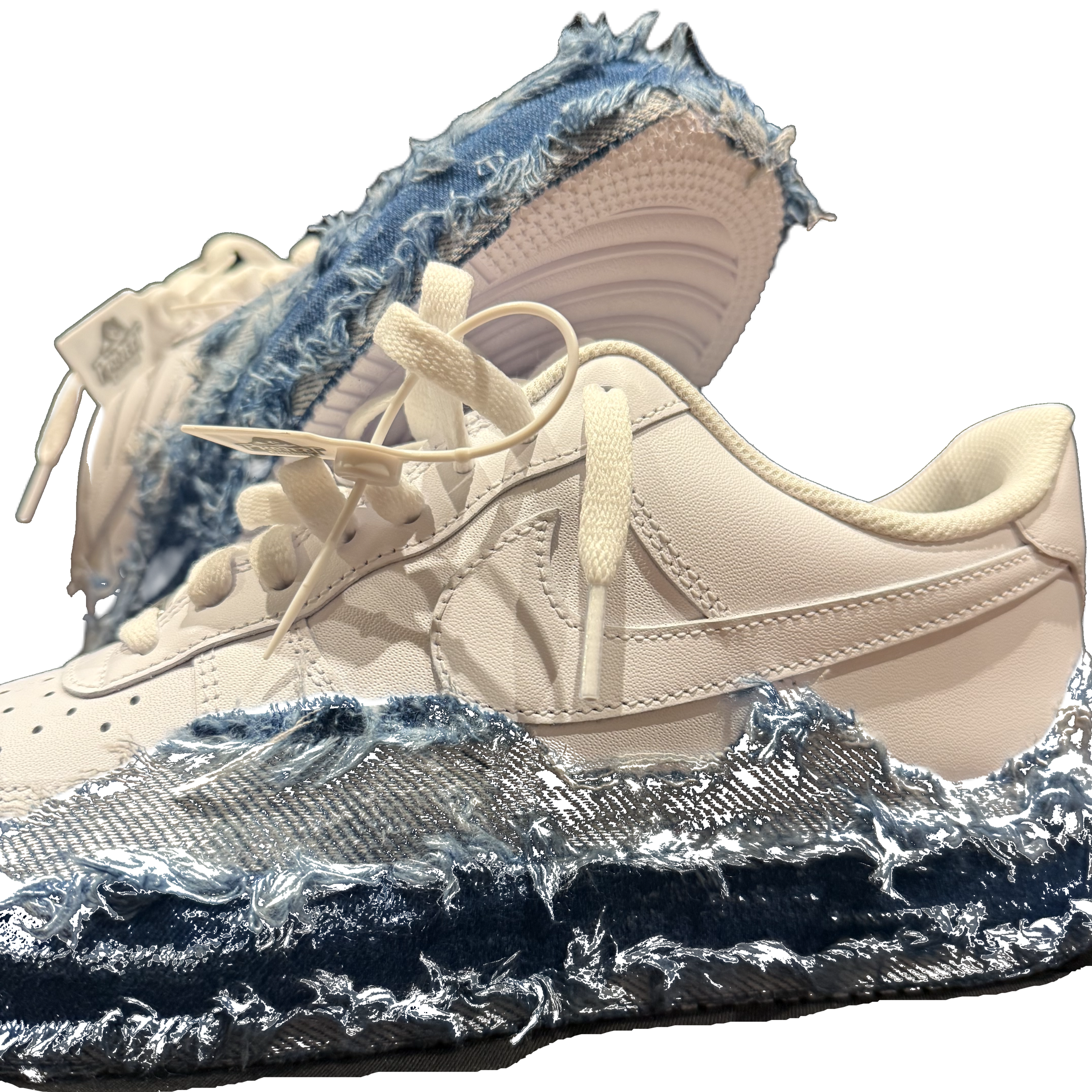 NIKE AIR FORCE 1 ‘DISTRESS DENIM SOLE’
