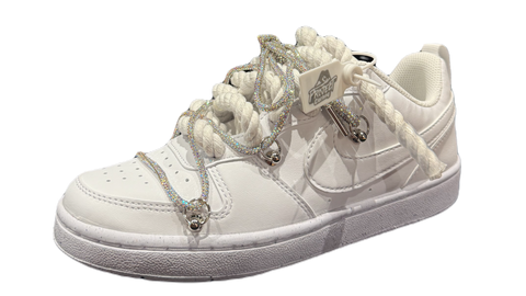 NIKE BOROUGH LOW ‘BRILL OLOGRAPHIC OVERLACES’