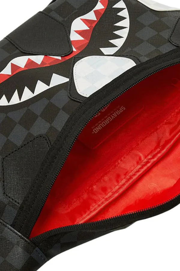 MARSUPIO SPRAYGROUND TRIPLE DECKER CROSSBODY NERO