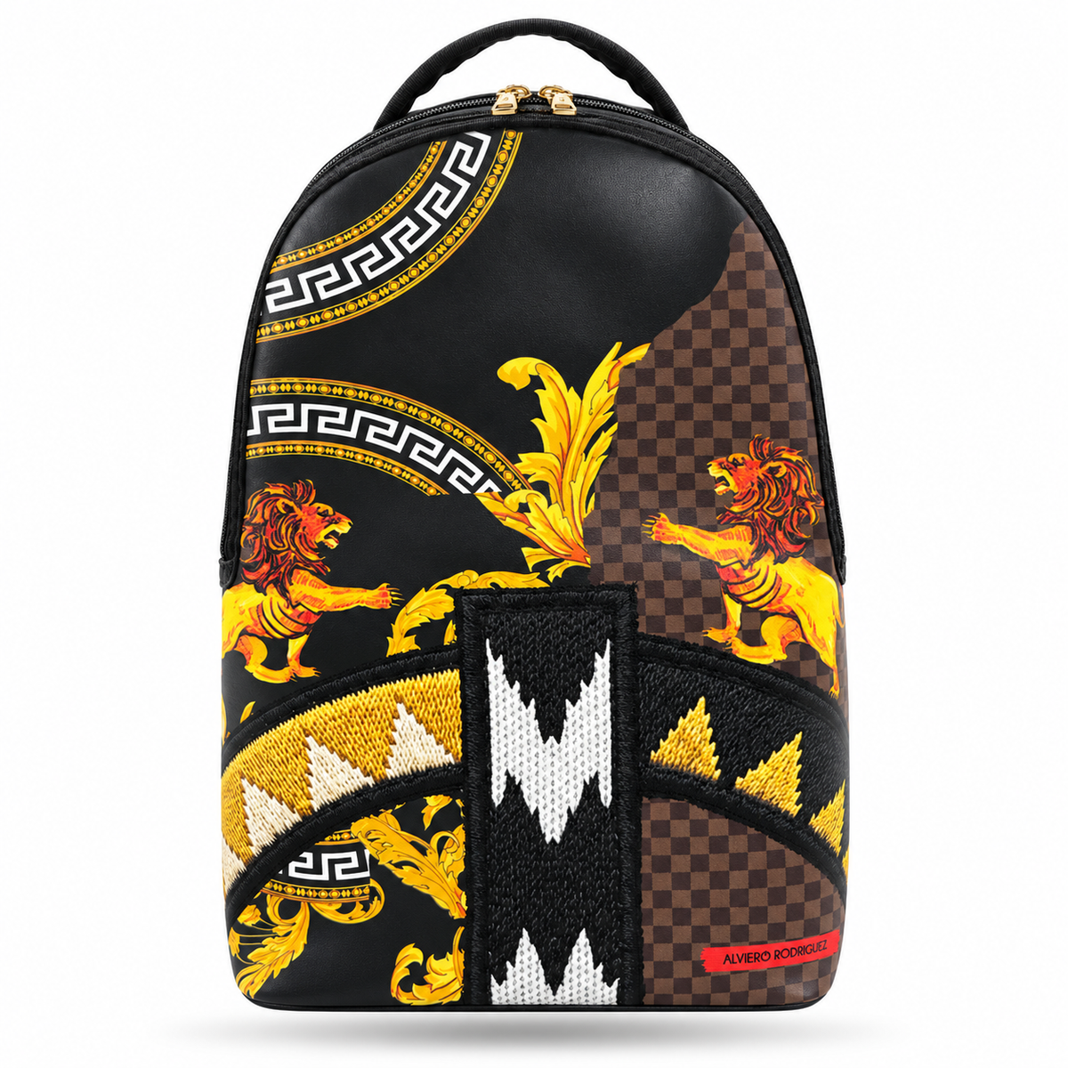 Alviero Rodriguez Royal Lion Heritage Backpack