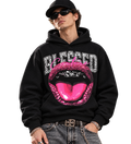 Blessed Mouth Black Sweatshirt