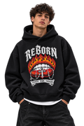 REBORN TASTE THE CHAOS HOODIE BLACK