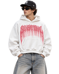 White Sensational Graphic Sweatshirt