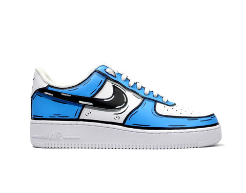 Nike Air Force 1 Low Comics Full Blue