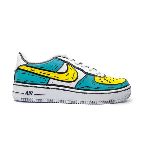 Nike Air Force 1 Low Comics Full Turquoise