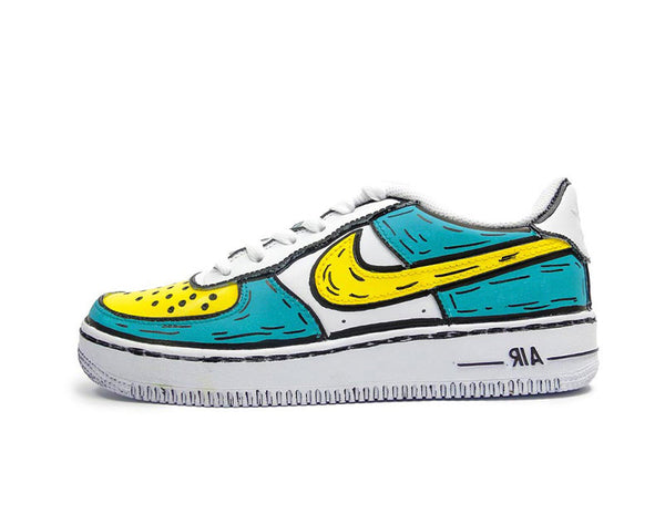 Nike Air Force 1 Low Comics Full Turquoise