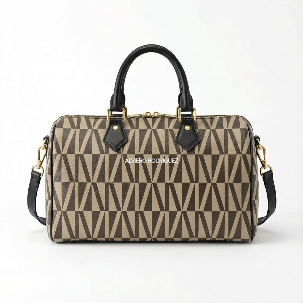 BAULETTO MAXI CAPPUCCINO E MARRONE