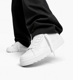 BLANK LOW – TRIPLE WHITE LEATHER