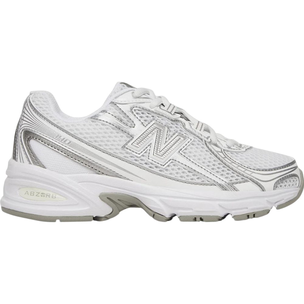 New Balance 740 White Silver