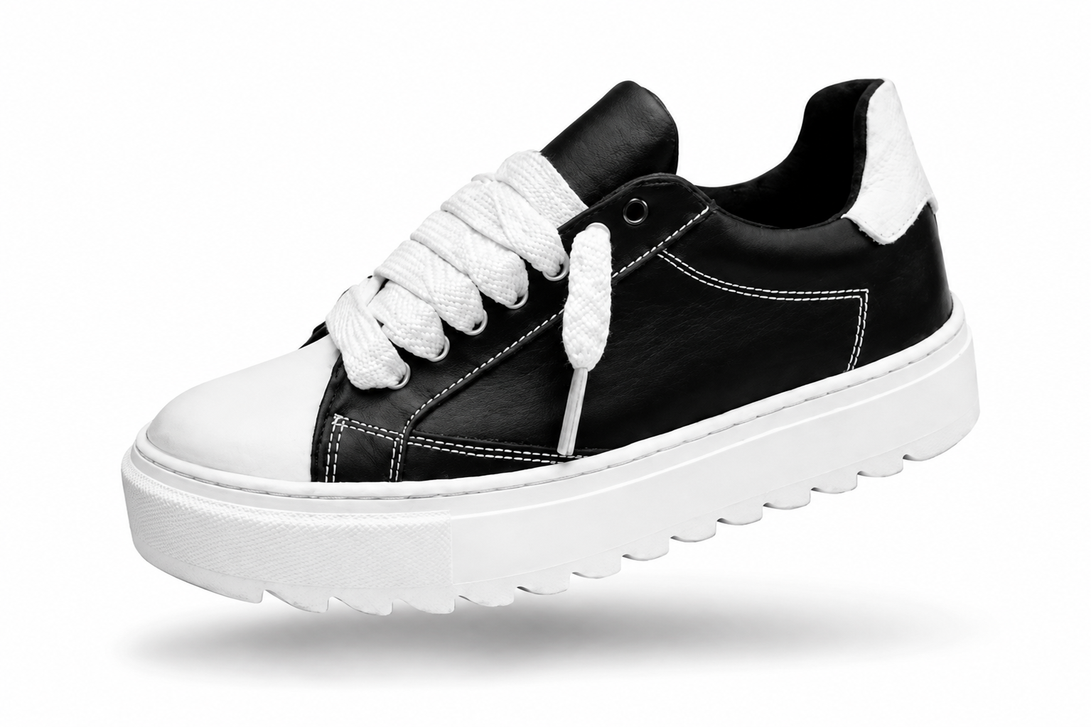 BLANK LOW – Black Leather