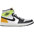 Jordan 1 Retro High G White University Gold Volt Black