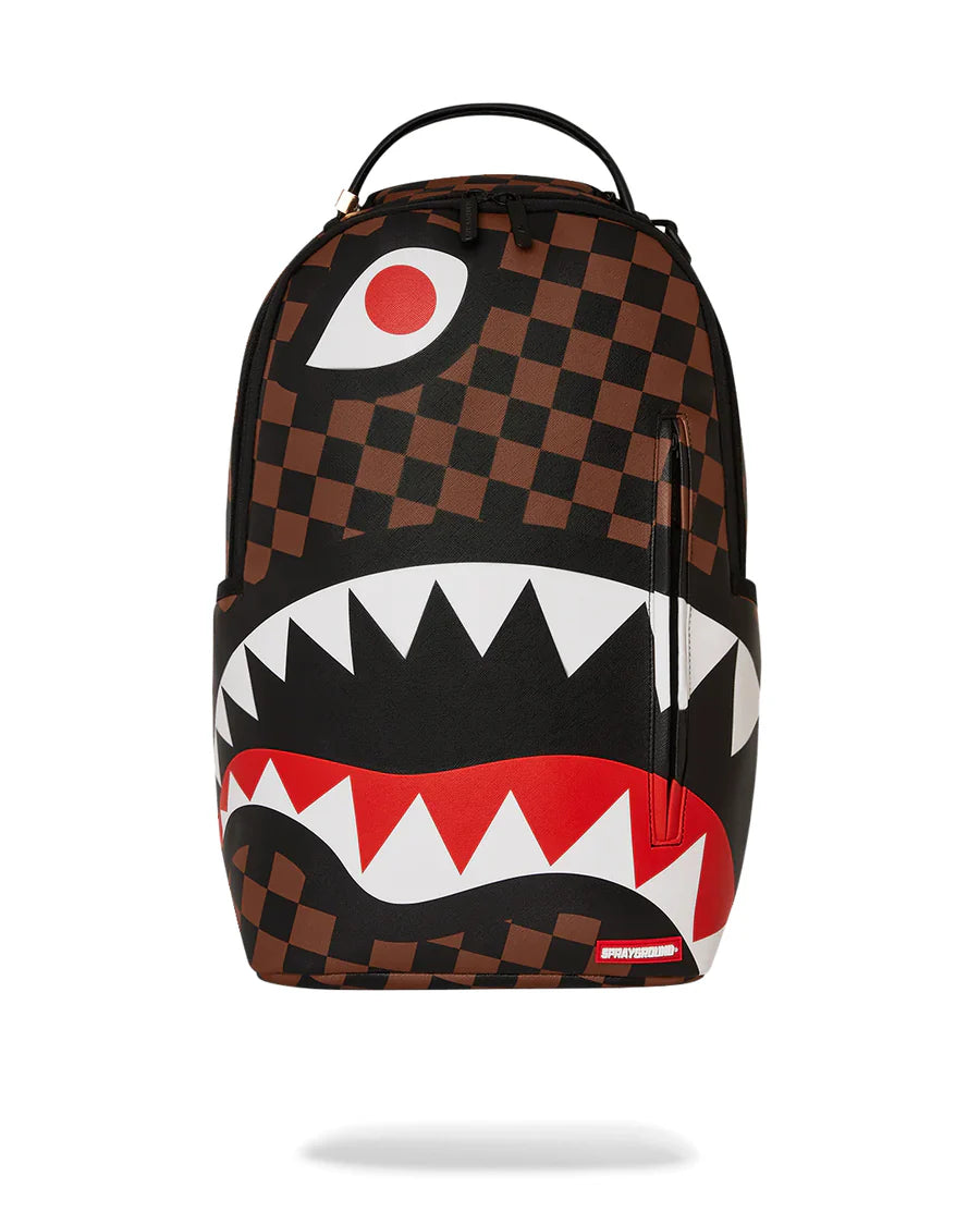 ZAINO SPRAYGROUND HANGOVER BACKPACK MARRONE