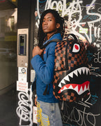 ZAINO SPRAYGROUND HANGOVER BACKPACK MARRONE