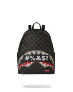 ZAINO SPRAYGROUND CENSORED SAVAGE NERO