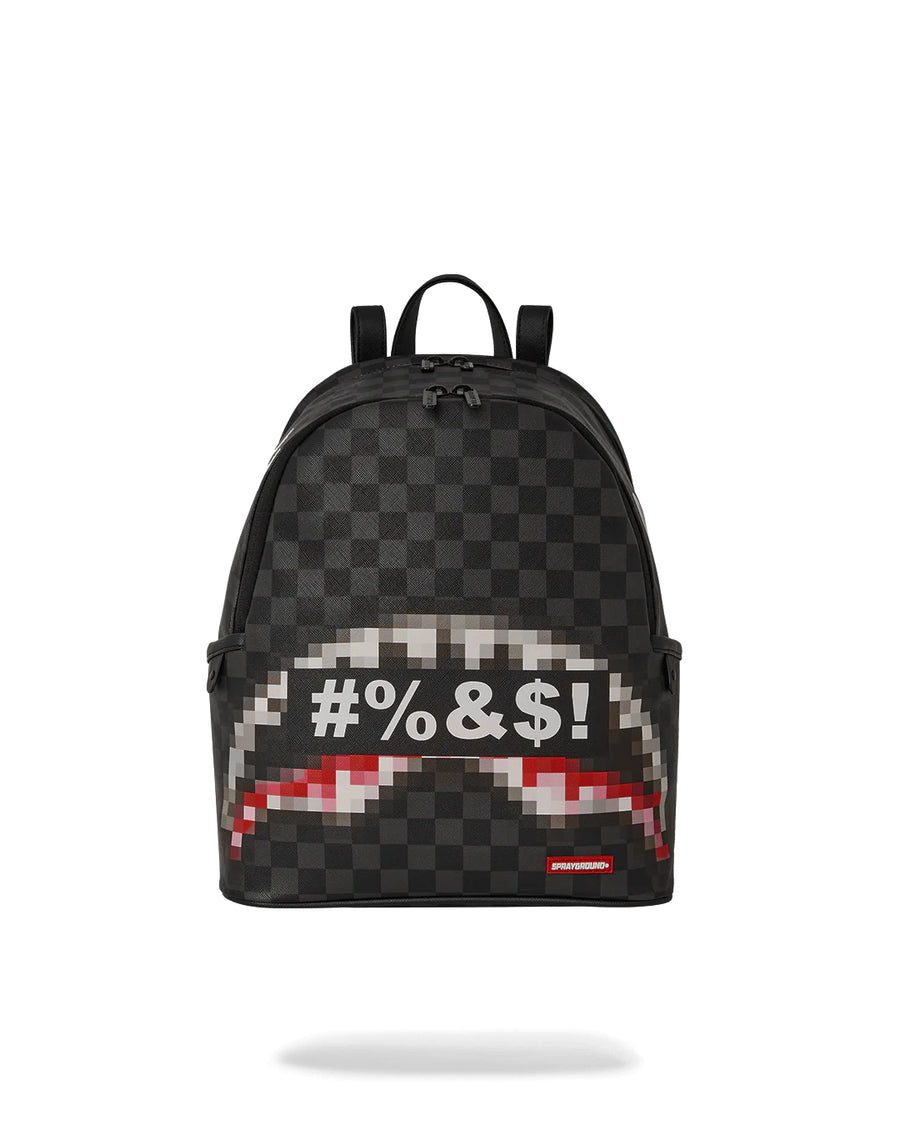 ZAINO SPRAYGROUND CENSORED SAVAGE NERO