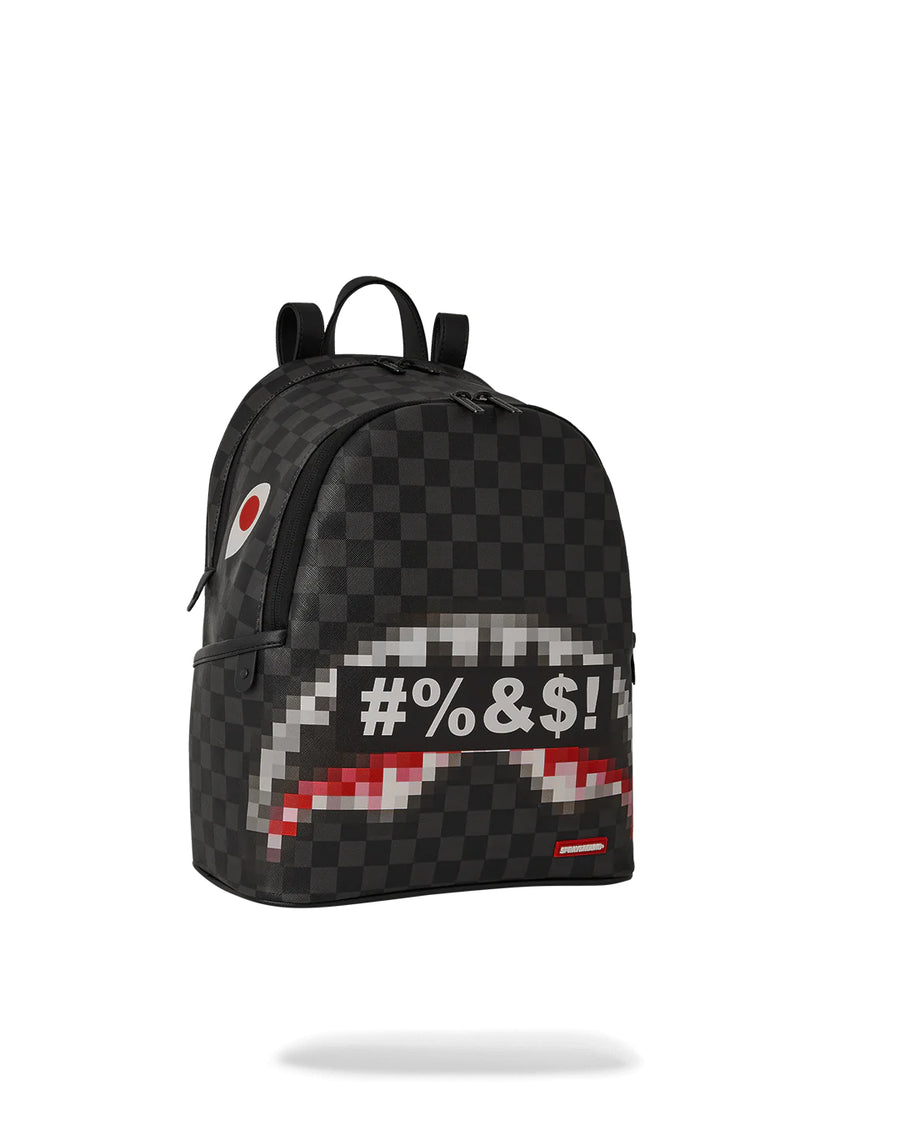 ZAINO SPRAYGROUND CENSORED SAVAGE NERO