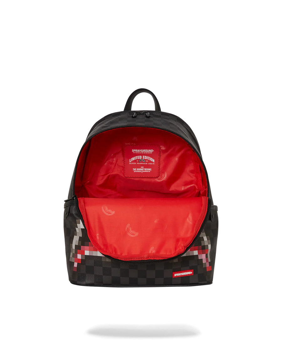 ZAINO SPRAYGROUND CENSORED SAVAGE NERO