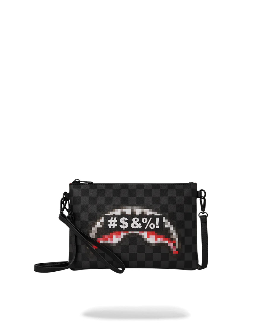 POCHETTE CENSORED 910B5956NSZ NERO