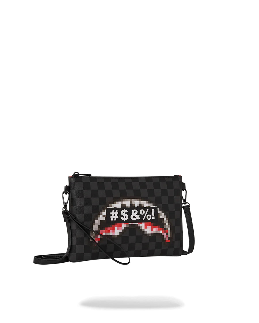 POCHETTE CENSORED 910B5956NSZ NERO
