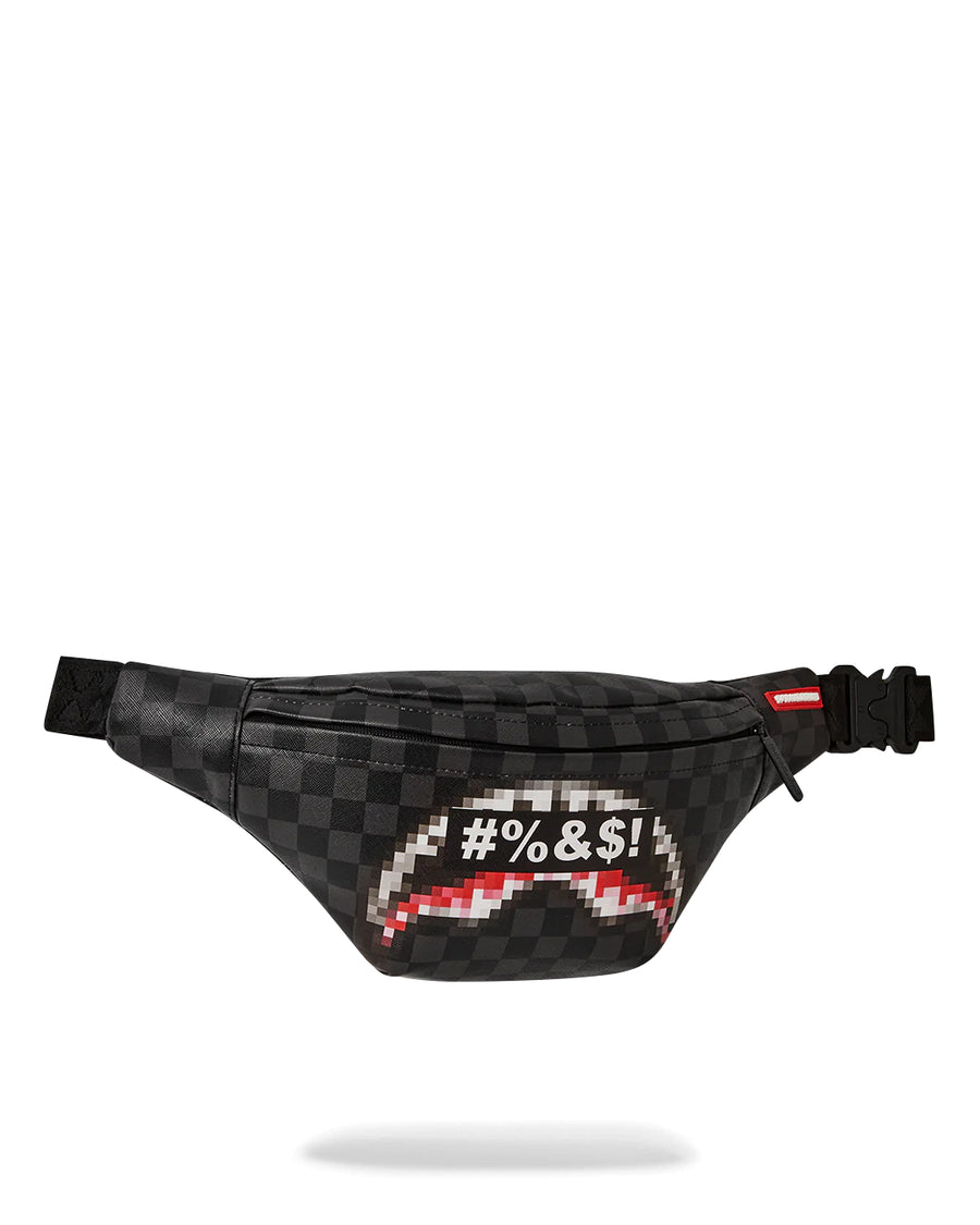 SPRAYGROUND MARSUPIO CENSORED 910B6167NSZ NERO