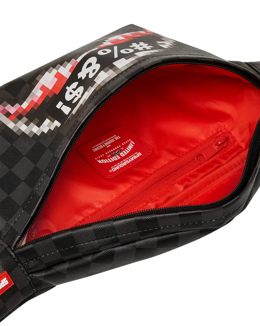 SPRAYGROUND MARSUPIO CENSORED 910B6167NSZ NERO