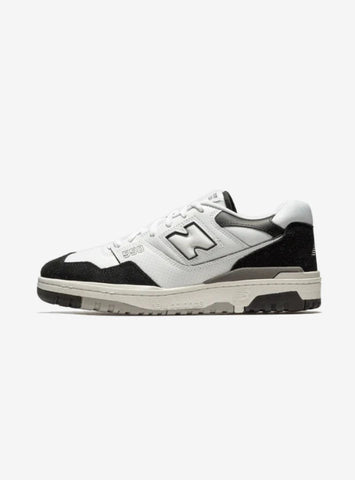 New Balance 550 White Black Rain Cloud