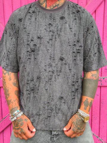 Shattered Glow Tee – Distressed Edition