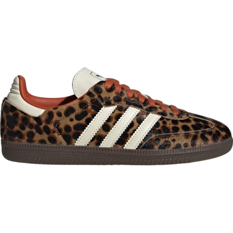 Adidas Samba OG Preloved Red Leopard Women's