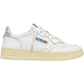 Autry Medalist Low White Silver (Women's)
