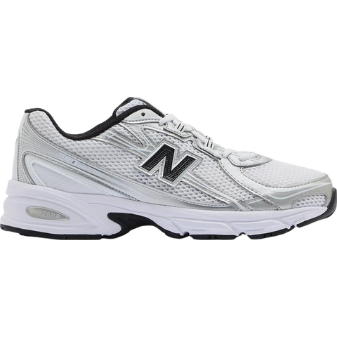New Balance 740 White Silver Metallic Navy
