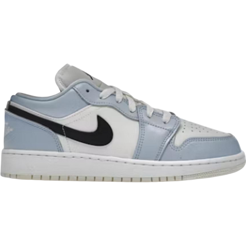 Jordan 1 Low Ice Blue Black (GS)