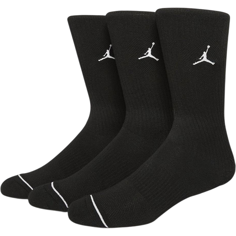 Jordan Socks - Everyday Crew Black 3-PACK
