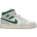 Jordan Air Jordan 1 Mid White Pure Platinum Pine Green (GS)