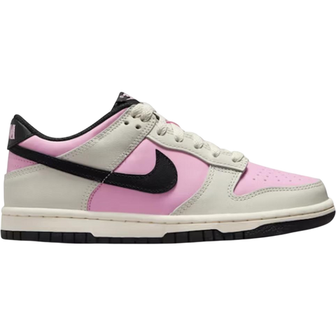 Nike Dunk Low Pink Rise Light Orewood Brown Pale Ivory Black (GS)