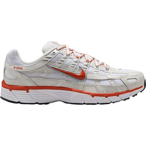 Nike P-6000 White Platinum Tint Black Picante Red (Women's)