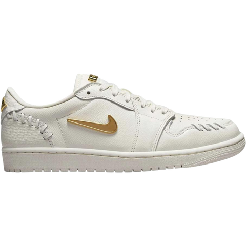Jordan Air Jordan 1 Low Method of Make WMNS “White/Metallic Gold”